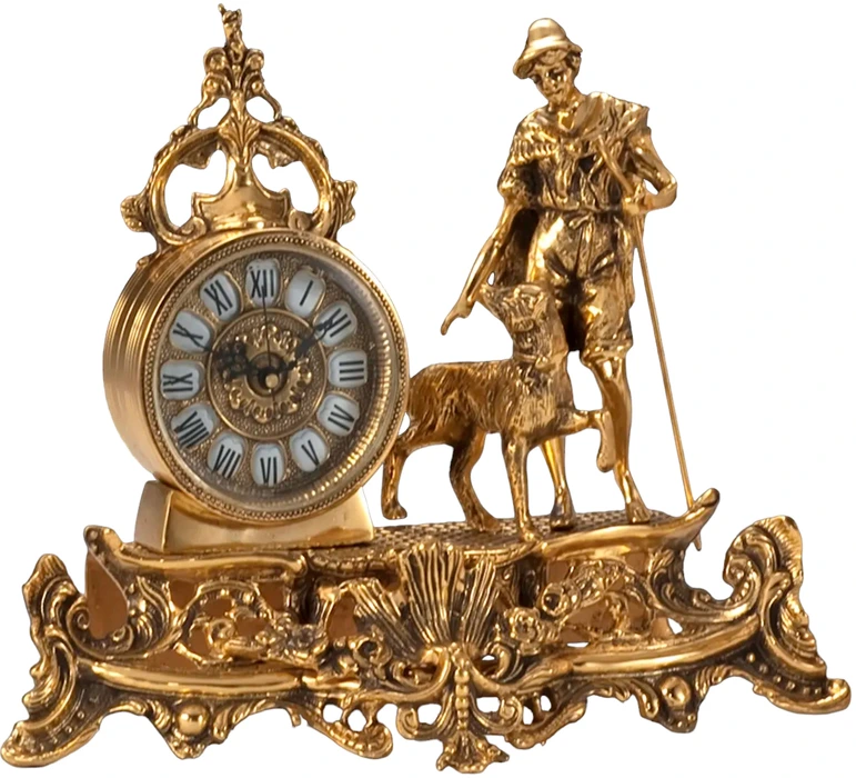Часы без проекции Virtus TABLE CLOCK SHEEPARD BRONZE
