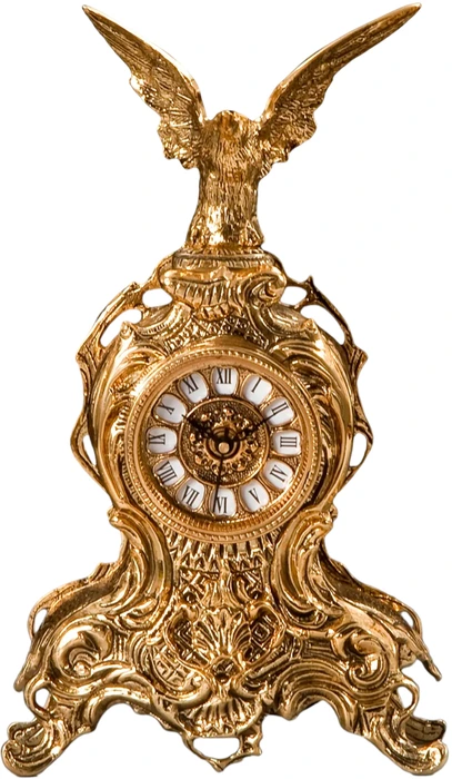 Часы без проекции Virtus TABLE CLOCK D.JUAN SM. EAGLE BRONZE