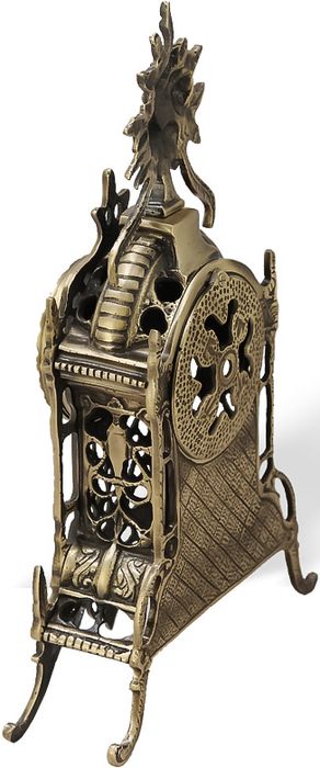Проекционные часы Virtus TABLE CLOCK CATHEDRAL FLOWERS ANTIQUE BRONZE фото#3