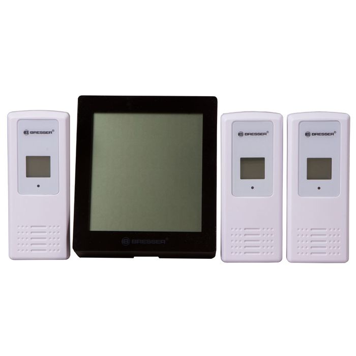 Цифровая метеостанция Bresser Temeo Hygro Quadro (черная) (73257) фото#2