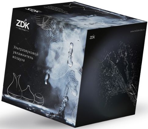 Ультразвуковой увлажнитель воздуха ZDK R23 light wood фото#3
