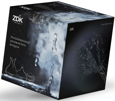 Ультразвуковой увлажнитель воздуха ZDK R23 light wood фото#3