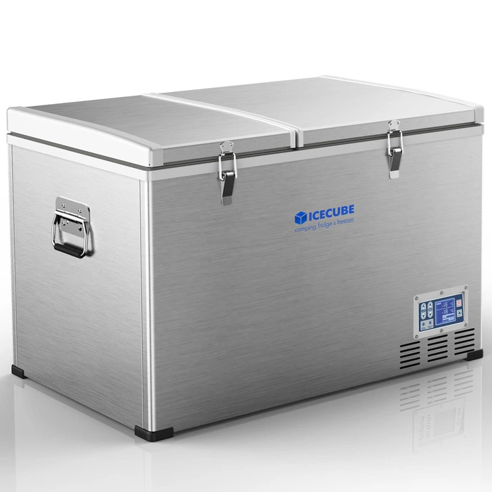 Компрессорный автохолодильник ICE CUBE IC120/124 литра