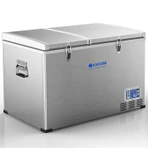 Компрессорный автохолодильник ICE CUBE IC120/124 литра