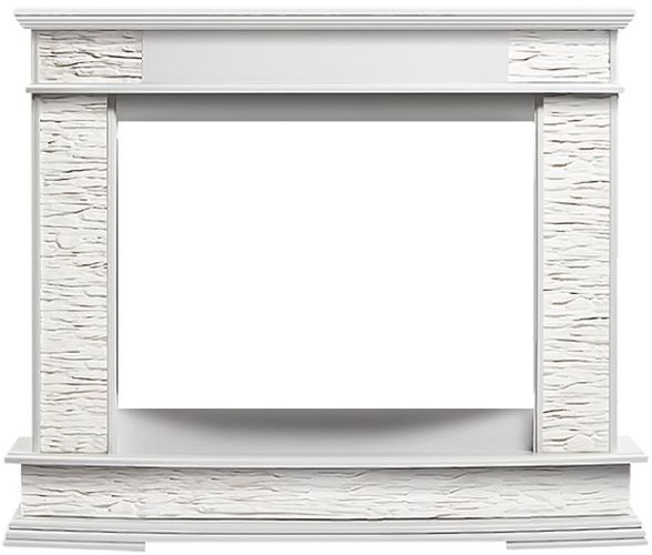 Электрокамин Electrolux EFP/P-2520LS с порталом Firelight Scala 25 сланец скалистый белый шпон белый дуб фото#2