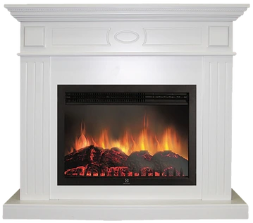 Электрокамин Electrolux EFP/P-3020LS с порталом Firelight Bianco 30 белый
