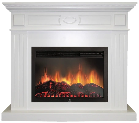 Электрокамин Electrolux EFP/P-3020LS с порталом Firelight Bianco 30 белый
