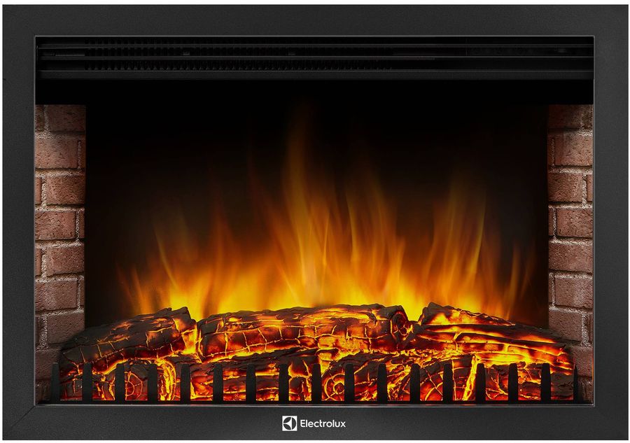 Электрокамин Electrolux EFP/P-3020LS с порталом Firelight Barocco 30 белый фото#3