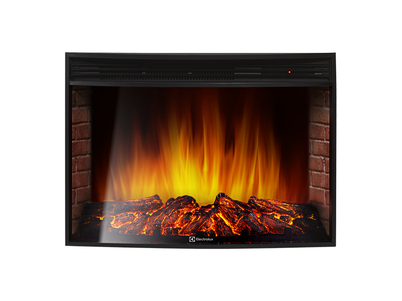 Электрокамин Electrolux EFP/P-3320RLS с порталом Firelight Cubo 30 белый фото#3