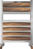 Водяной полотенцесушитель Benetto Legno Лацио 480x716 (П8 5-3)