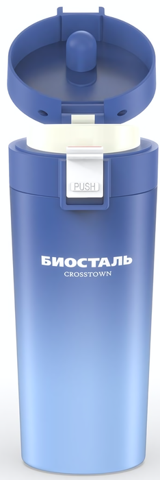 Термос Biostal Crosstown (0,4 л) с фильтром (синяя) (NMT-400Z-C) фото#2