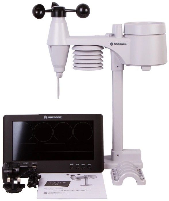 Цифровая метеостанция Bresser ClearView 7 в 1 Wi-Fi (77142) фото#3