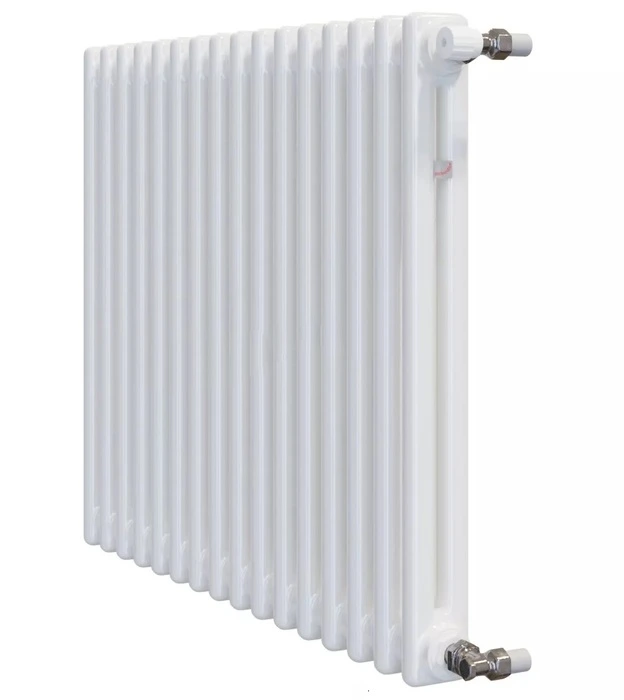 Стальной трубчатый радиатор 2-колончатый Zehnder Charleston 2056/16/1270/RAL 9016