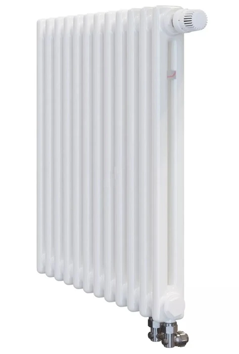 Стальной трубчатый радиатор 2-колончатый Zehnder Charleston Completto 2056/12/V001/RAL 9016