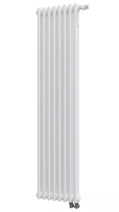 Стальной трубчатый радиатор 2-колончатый Zehnder Charleston Completto 2180/08/V001/RAL 9016