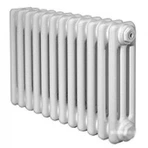 Стальной трубчатый радиатор 3-колончатый Arbonia 3057/06 № 69 ventil oben RAL9016