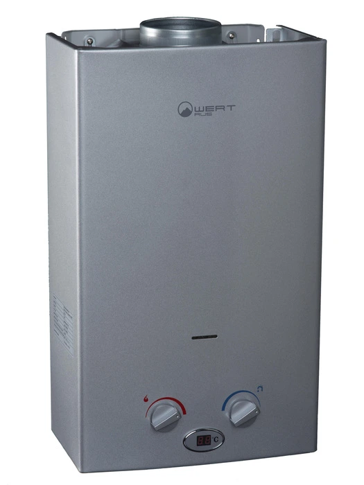 Газовый проточный водонагреватель WERTRUS 10LC SILVER (Wert Rus)