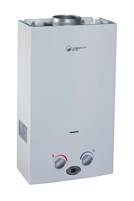 Газовый проточный водонагреватель WERTRUS 10LC WHITE (Wert Rus)