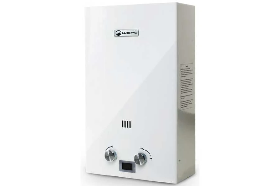 Газовый проточный водонагреватель WERTRUS 10E WHITE (Wert Rus)