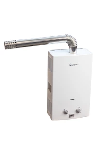 Газовый проточный водонагреватель WERTRUS 10LT white (Wert Rus) турбированная