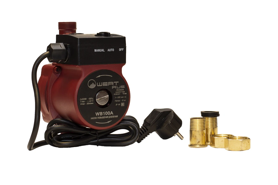 Повысительный насос WERTRUS WB-100A (повысительный)
