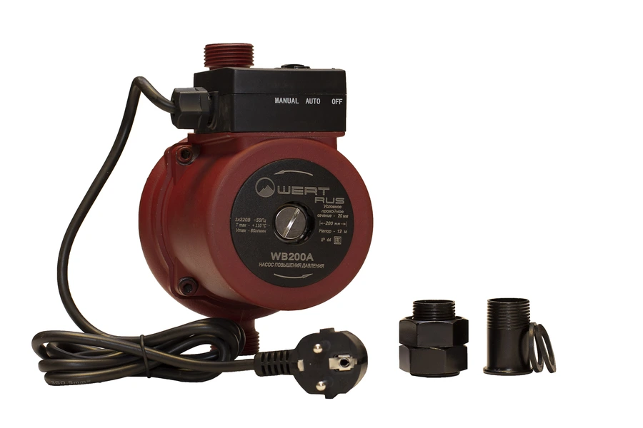 Повысительный насос WERTRUS WB-200A (повысительный)