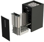 Электрическая печь HARVIA Virta HL110 black, 10.8 кВт (без пульта управления Griffin в комплекте) фото#2