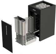 Электрическая печь HARVIA Virta HL90 black, 9.0 кВт (без пульта управления Griffin в комплекте) фото#2