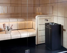 Электрическая печь HARVIA Virta Combi HL110S Black с парогенератором, 10.8 кВт+2.0 кВт (без пульта управления Griffin в комплекте) фото#3