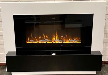 Электрокамин Royal Flame Stockholm с очагом Crystal 36