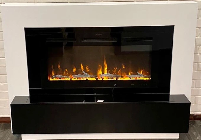 Электрокамин Royal Flame Stockholm с очагом Crystal 36