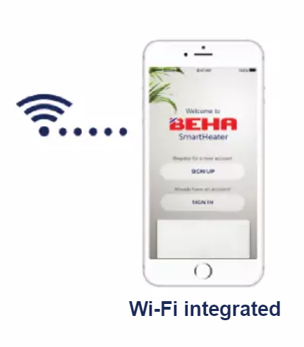 Конвектор электрический Beha PV 10 Wi-Fi фото#8