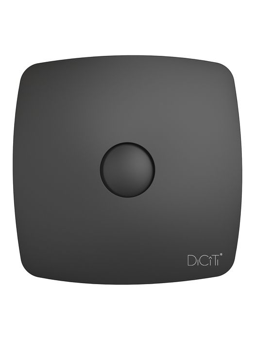 Вытяжка для ванной DiCiTi RIO 4C Matt black фото#2