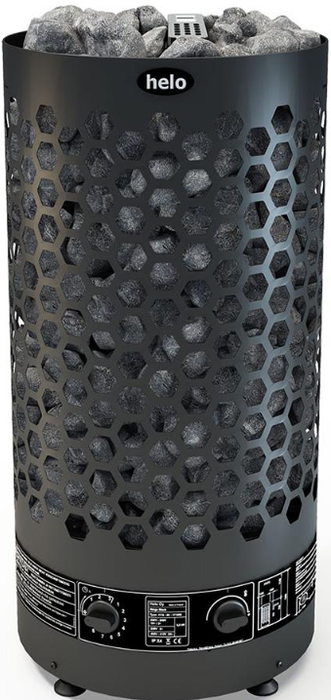 Электрическая печь Helo Ringo Black 60 STJ BWT (6 кВт, пассивный парогенератор)