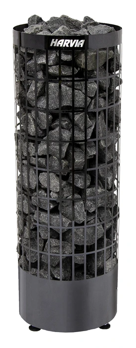Электрическая печь HARVIA Cilindro PC70E Black Steel без пульта