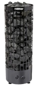 Электрическая печь HARVIA Cilindro PC70 Black Steel со встроенным пультом