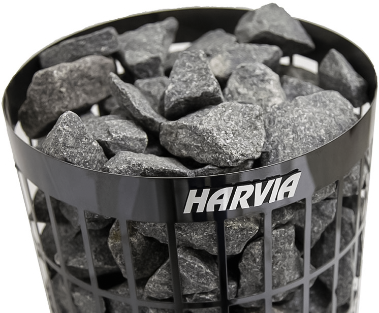 Электрическая печь HARVIA Cilindro PC100E/135E Black Steel фото#3