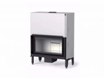 Фронтальная дровяная топка MCZ Plasma 95 прямое стекло