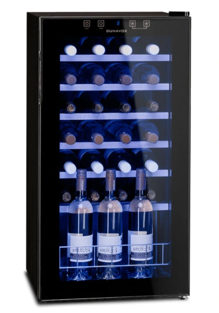 Отдельностоящий винный шкаф Dunavox DXFH-28.88