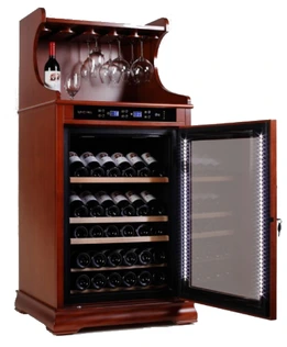 Отдельностоящий винный шкаф MEYVEL MV46-WM1-BAR1.4-C