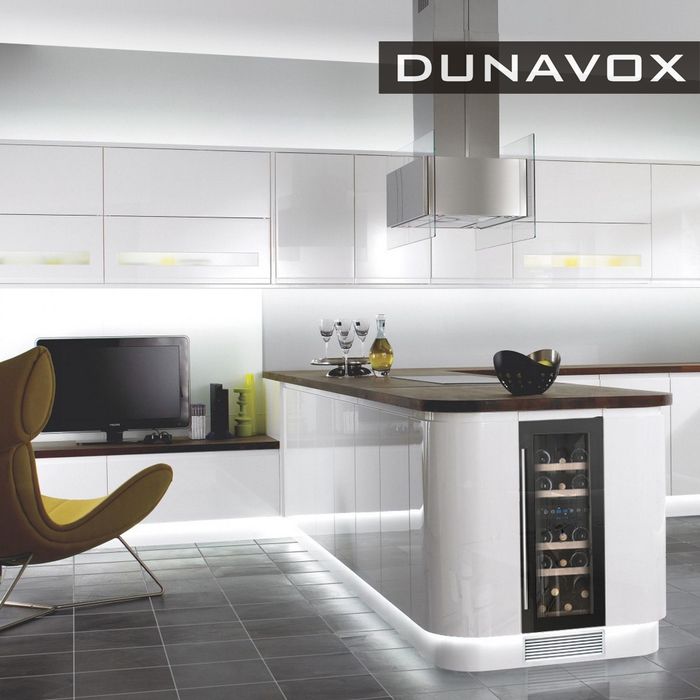 Встраиваемый винный шкаф Dunavox DAUF-17.58DB фото#3