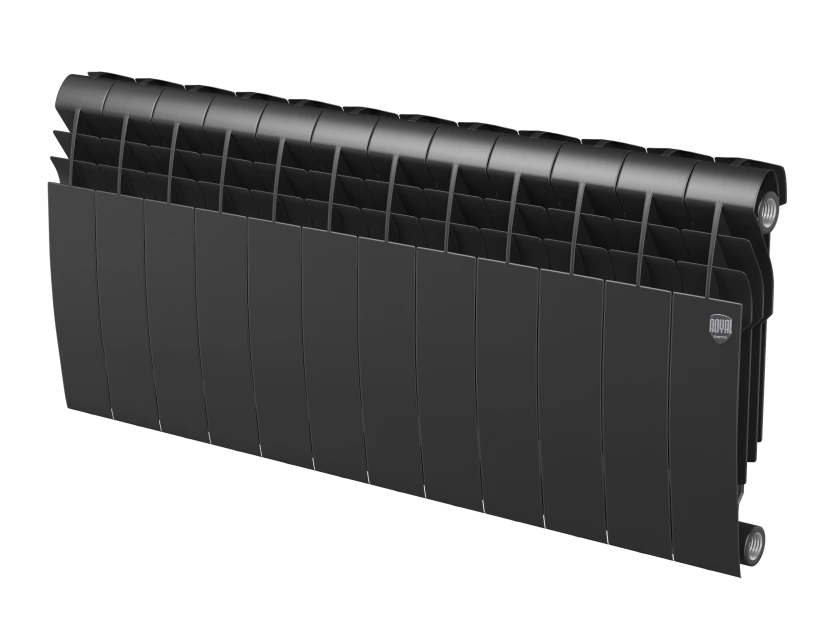 Биметаллический радиатор Royal Thermo Biliner 350 Noire Sable 12 секц.