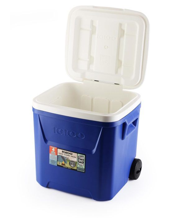 Термоконтейнер Igloo Laguna 60 QT Roller blue фото#2