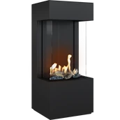 Пристенный газовый камин Kratki LEO/HOME/BOX/LP/45/68/G31/37MBAR/C (баллонный газ)