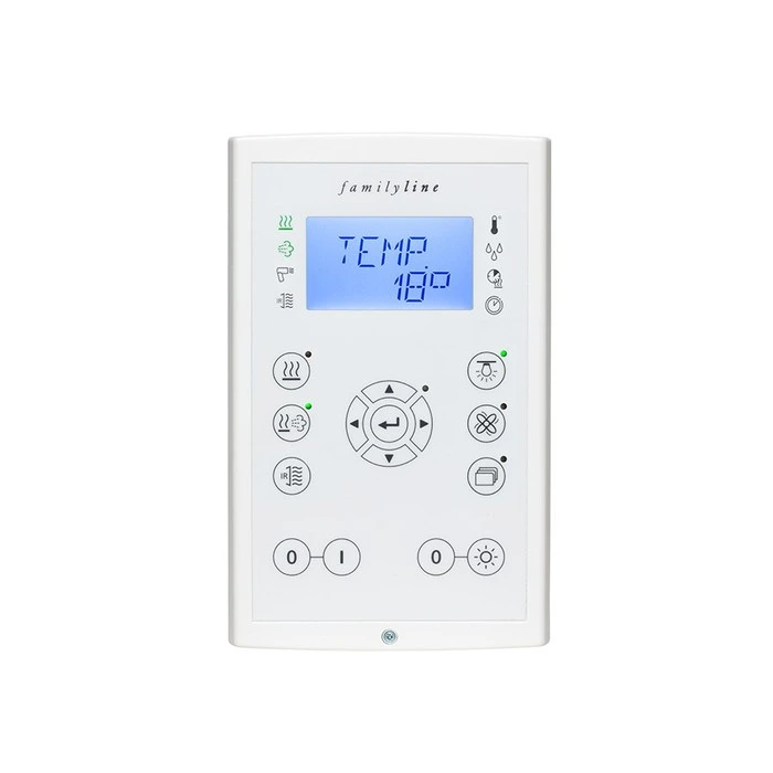 Пульт управления FASEL Familyline 3400 DESIGN (управление температурой/влажностью/инфра)