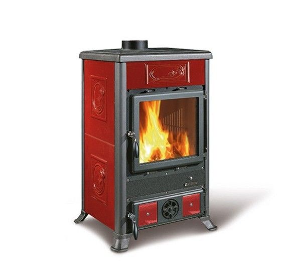 Дровяная печь La Nordica Rossella R1 BII Liberty BO (бордовый)