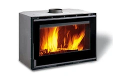 Фронтальная дровяная топка La Nordica Inserto 80 Crystal evo Ventilato