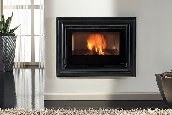 Фронтальная дровяная топка La Nordica Inserto 70 ventilato cristal фото#2