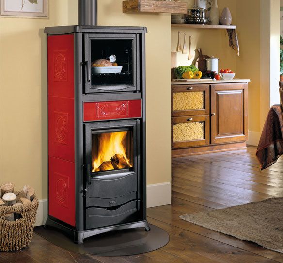Дровяная печь La Nordica TermoRossella Plus c/ Forno D.S.A. BO фото#2