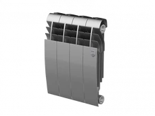 Биметаллический радиатор Royal Thermo Biliner 350 VD 4 секц. Silver Satin